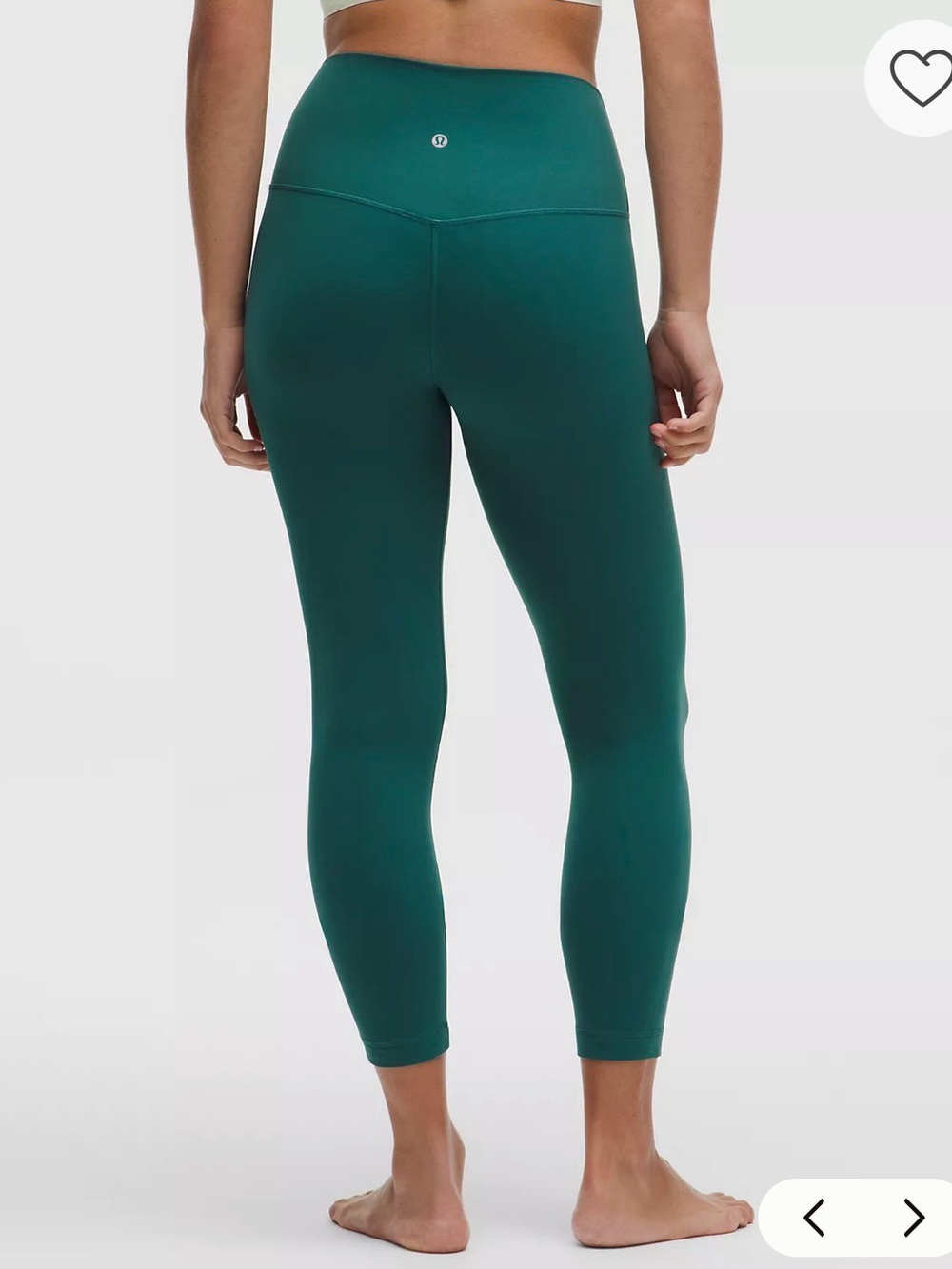 NWT Lululemon Align High Rise Leggings 25” - Deep Marina Size 6 - Picture 2 of 10